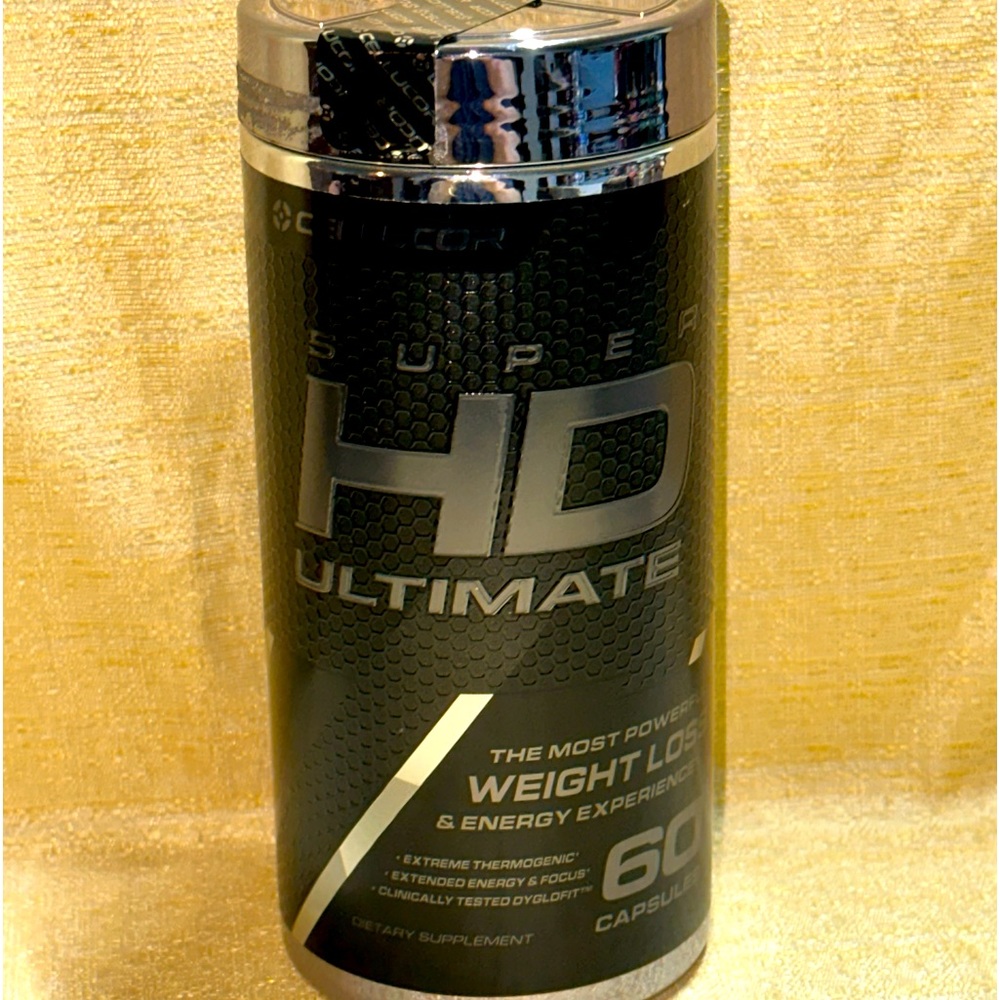 CELLUCOR Super HD ULTIMATE Thermogenic Energy & Focus 60 count Capsules